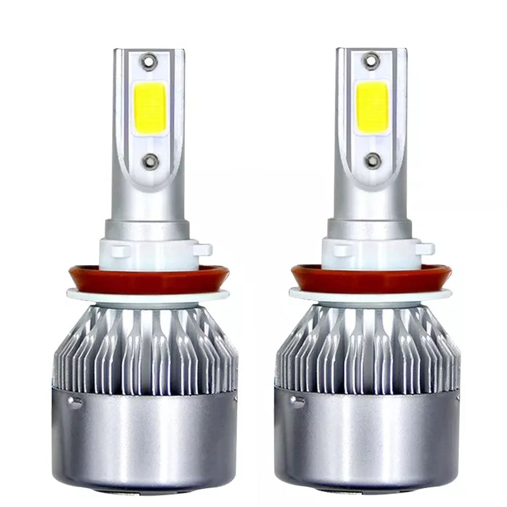 H8/H9/H11 Yellow LED Kit with Fan Cooling System - 6800lms