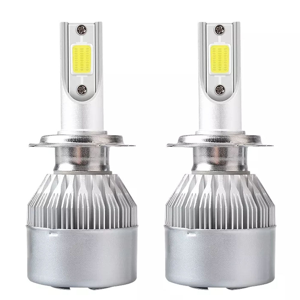 H7 Headlight LED Kit with Fan Cooling System - 6800lms