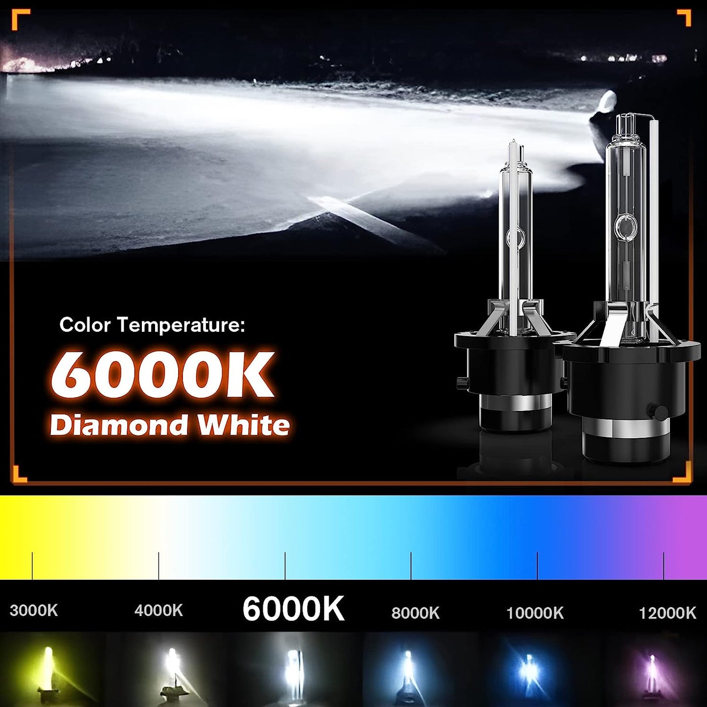Xenon HID D2C Bulb 35w - 3500lms