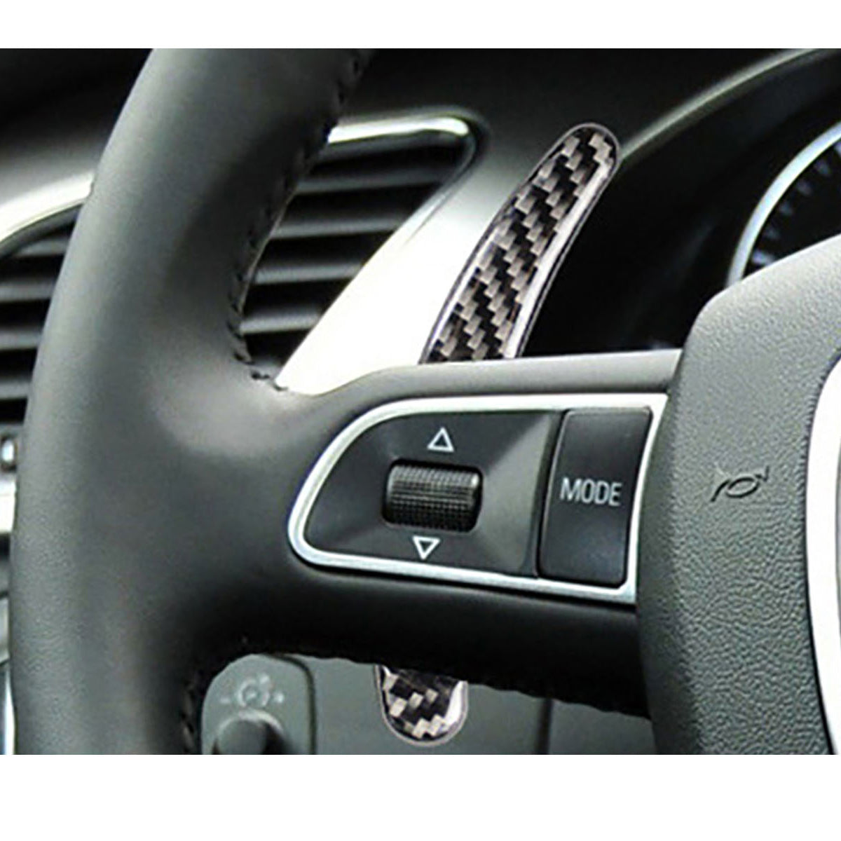 Paddle Shifter Extension for 2004-2012 Audi A1/ A3-A7/ S3-S7/ RS3-RS6/ TT/ Q5/ Q7