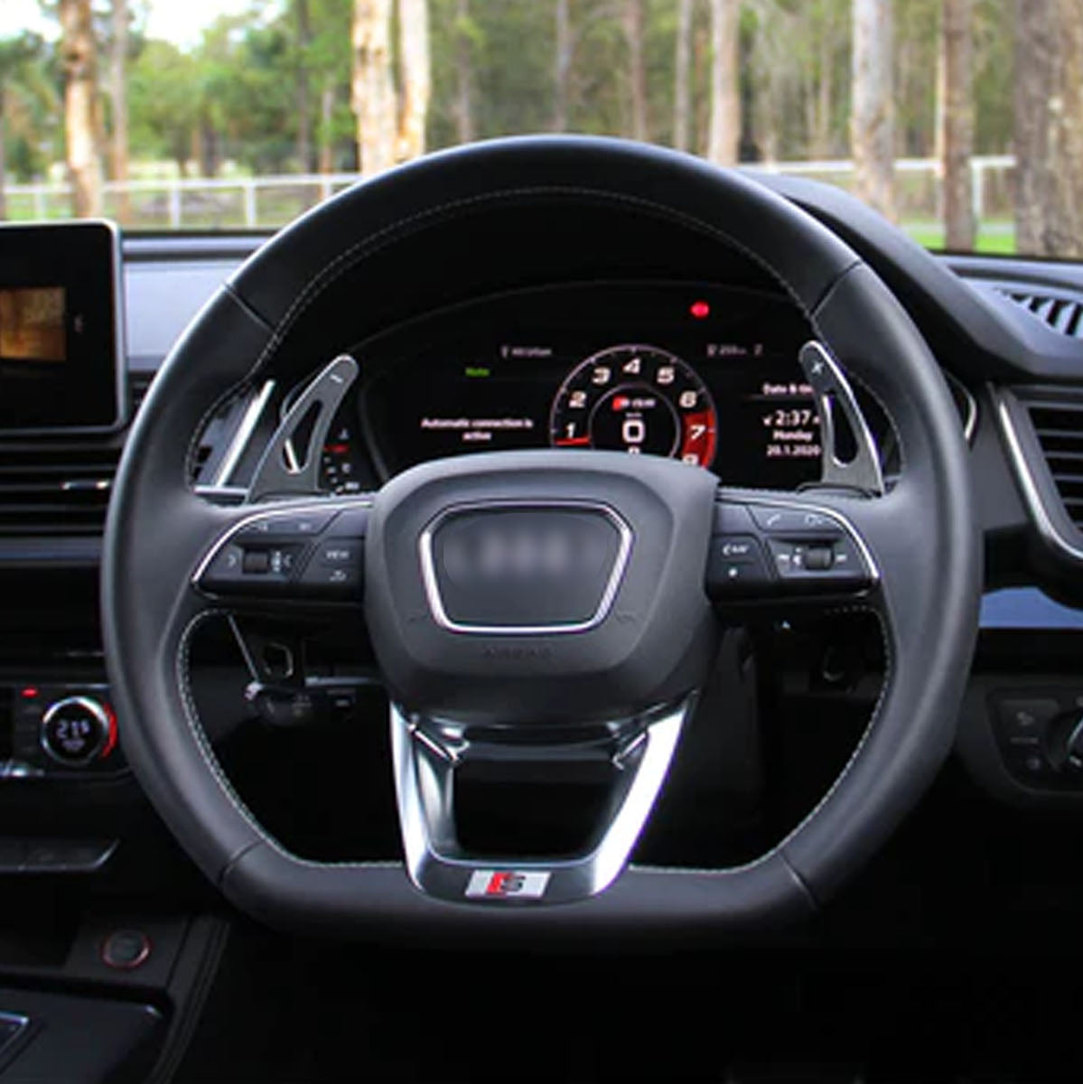 Paddle Shifter Extension for 2017+ Audi A3-A5/ S3-S5/ Q2/ Q5/ Q7/ TT/ TTS