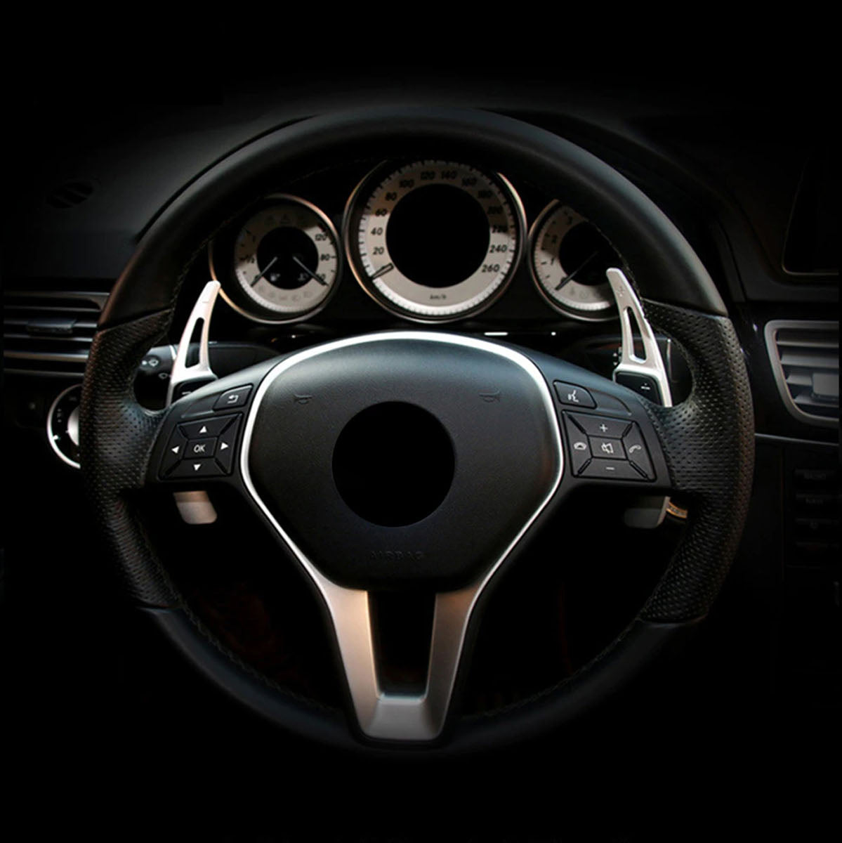 Paddle Shifter Extension for 2007-2015 Benz Mercedes A/ B/ E/ M/ R/ GL/ GLK/ SLK Class