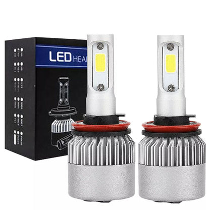 H8/H9/H11 Headlight LED kit with Fan Cooling System - 7200lms
