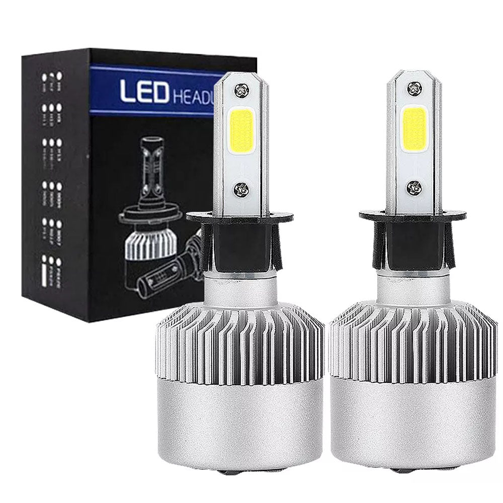 H3 Headlight LED kit with Fan Cooling System - 7200lms