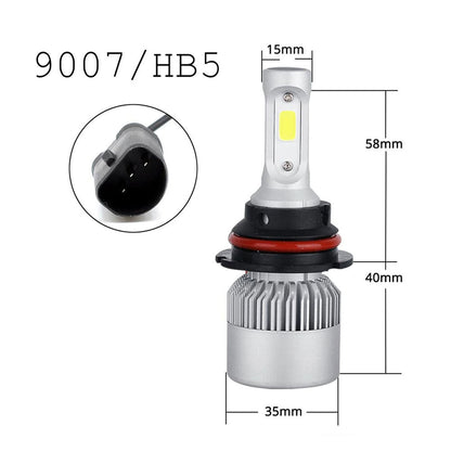 9007/HB5 Headlight LED kit with Fan Cooling System - 7200lms