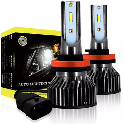 H8/H9/H11 Headlight LED kit with Fan Cooling System - 10000lms